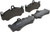 Premium Low-Met OE Equivalent Disc Brake Pad Set | BBBP65032