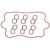 Fuel Injection Plenum Gasket Set | 557MS 94452