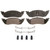 QuickStop Front Disc Brake Pad Set Semi-Metallic | WAGZX529