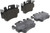 Premium Low-Met OE Equivalent Disc Brake Pad Set | BBBP65009