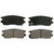 QuickStop Rear Disc Brake Pad Set Ceramic | WAGZD567