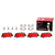 Premium NAO Ceramic OE Equivalent Rear Disc Brake Pad Set | BBBP44013N