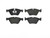 Premium Low-Met OE Equivalent Front Brake Pad Set | BBBP06060