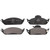 QuickStop Front Disc Brake Pad Set Semi-Metallic | WAGZX760