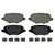QuickStop Rear Disc Brake Pad Set Ceramic | WAGZD1719