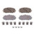 OEX Front Disc Brake Pad Set Premium Ceramic | WAGOEX1184A