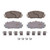 OEX Front Disc Brake Pad Set Premium Ceramic | WAGOEX1184A