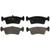 QuickStop Front Disc Brake Pad Set Semi-Metallic | WAGZX359