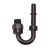 3/8" SAE Quick-Disconnect x 6 SAE ORB Port Male Swivel 180 Deg O-ring seal Black | RUS644013