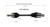99-02 Suzuki Esteem (1.8) CV Axle Assembly  - Front Right | GSPNCV68034