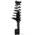 Quick-Strut Rear Right Suspension Strut and Coil Spring Assembly | MON172221