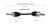 Eagle, Mitsubishi (FWD) CV Axle Assembly  - Front Right | GSPNCV51578