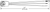 Stop Tail Turn Three-Wire 90º Plug-In Pigtails for Male Pin Lights, 11" Long | GRO67005
