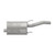 SoundFX Direct Fit Exhaust Muffler 1.875" Inlet (ID) 2.25" Outlet (OD) | WEX18949