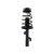 Quick-Strut Front Left Suspension Strut and Coil Spring Assembly | MON173095