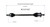 BMW (2.0) CV Axle Assembly  - Rear Right | GSPNCV27027