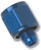 8AN Female To 4AN Male B-Nut Flare Reducer Adapter Fitting With Blue Finish | RUS660010