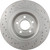 Premium UV Coated Xtra Cross Drilled Rear Disc Brake Rotor | BBB09.B040.1X