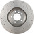 Premium UV Coated Xtra Cross Drilled Front Brake Rotor | BBB09.A259.1X