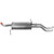 Quiet-Flow SS Direct Fit Exhaust Muffler Assembly 1.875" Inlet (ID) 1.986" Inlet (OD) 1.75" Outlet (OD) | WEX55695