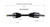 93-97 Nissan Altima CV Axle Assembly  - Front Left | GSPNCV53521