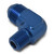 8AN 90 Degree Flare To 3/8" Pipe Adapter Fitting With Blue Finish | RUS660860