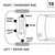 Engine Mount Front Left,Front Right,Front | 62M9305