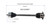 98-01 Volkswagen Passat GLS (1.8) CV Axle Assembly  - Front Left | GSPNCV23597