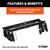 Double Lock EZr Gooseneck Installation Brackets, Select Dodge, Ram 2500, 3500 | CRT60660