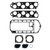 Fuel Injection Plenum Gasket Set | 557MS 96410-1