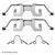 Disc Brake Hardware Kit | BEC084-2261