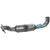 Ultra EPA Direct Fit Catalytic Converter 3" Inlet (ID) 2.5" Outlet (OD) | WEX53972