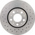 Premium UV Coated Xtra Cross Drilled Front Brake Rotor | BBB09.8633.1X