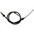 Element3 Parking Rear Left Brake Cable | RAYBC96930