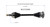 Volkswagen (1.8, 2.0, 2.8) CV Axle Assembly  - Front Left | GSPNCV72059