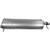 Quiet-Flow SS Direct Fit Exhaust Muffler Assembly 2.5" Inlet (ID) 2.5" Outlet (OD) | WEX50437