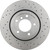Premium UV Coated Xtra Cross Drilled Front Brake Rotor | BBB09.8952.1X