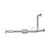 Ultra EPA Direct Fit Catalytic Converter 2.525" Inlet (OD) 3" Outlet (OD) | WEX50585