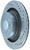 Select Sport Drilled and Slotted Brake Rotor, Rear Left | STE227.42101L