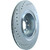 Select Sport Drilled and Slotted Brake Rotor, Rear Left | STE227.42101L