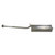 Quiet-Flow SS Direct Fit Exhaust Muffler Assembly 2" Outlet (ID) | WEX56265