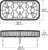 Class I LED Mini Light Bars, Permanent Mount, Amber/Blue, 12V/24V | GRO78020