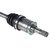Mitsubishi (1.5, 2.4) CV Axle Assembly  - Rear Left | GSPNCV10155