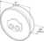 2 1/2" Round Clearance Marker Lights, Optic Lens, 12V | GRO45812