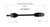 Subaru (1.8, 2.2, 2.5 - AWD) CV Axle Assembly  - Front | GSPNCV66037