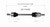 Hyundai, Kia (2.4) CV Axle Assembly  - Front Left | GSPNCV75088