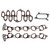 Engine Intake Manifold Gasket Set | 557MS 94012-2