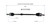 Hyundai (Sedan - 1.8) CV Axle Assembly  - Front Right | GSPNCV37050