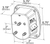 Three-Stud Metri-Pack Stop Tail Turn Light with Double Connector | GRO53762