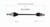Cadillac, GMC CV Axle Assembly  - Rear Right | GSPNCV16001